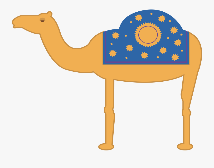 Freeuse Camel Vector Desert Tree - Desert Camel Vector, Transparent Clipart
