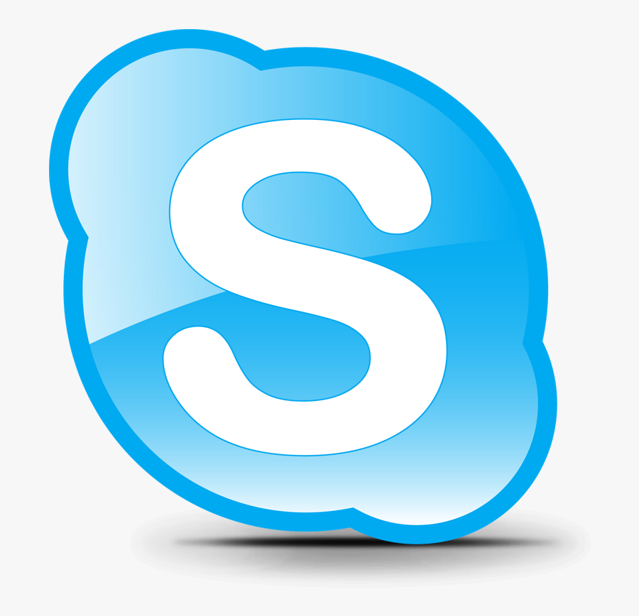 Skype - Instagram Png Twitter Whatsapp Facebook, Transparent Clipart