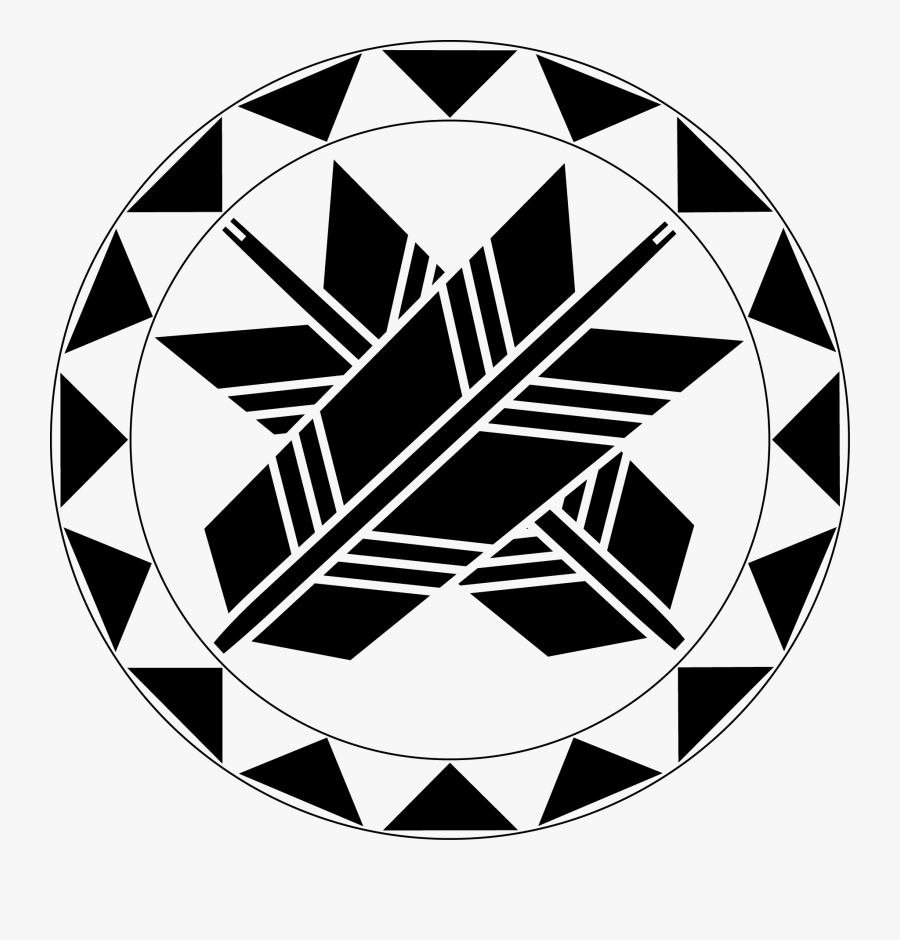 Japanese Feather Crests, Transparent Clipart