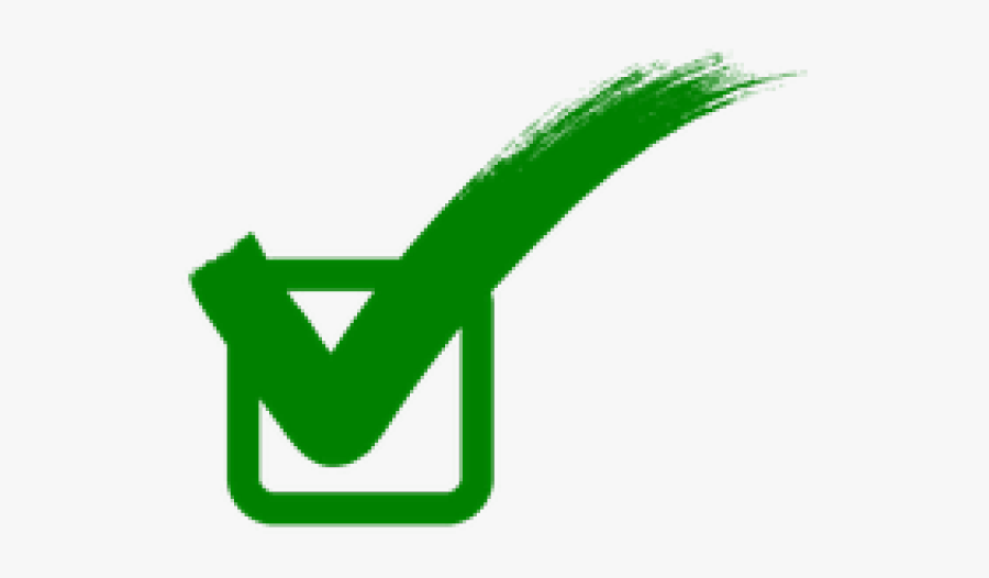 Green Checkmark Png - Check Icon, Transparent Clipart
