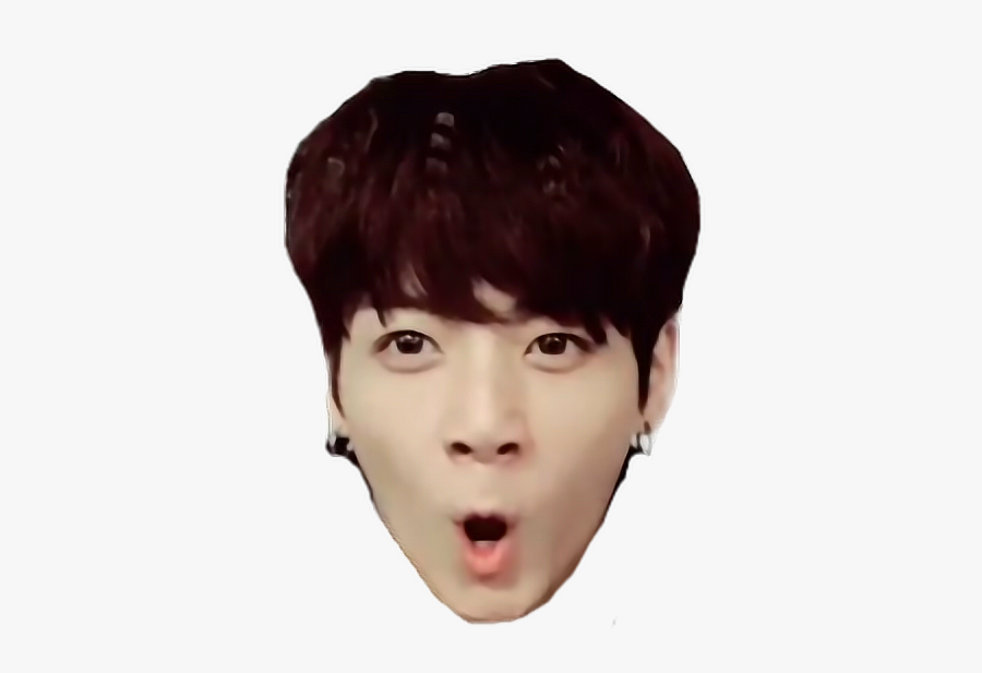 Clip Art Jungkook Png For - Jungkook Funny Face Png, Transparent Clipart