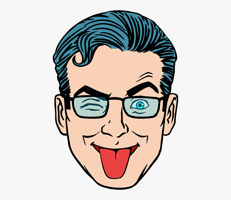 Retro Emoji, Transparent Clipart