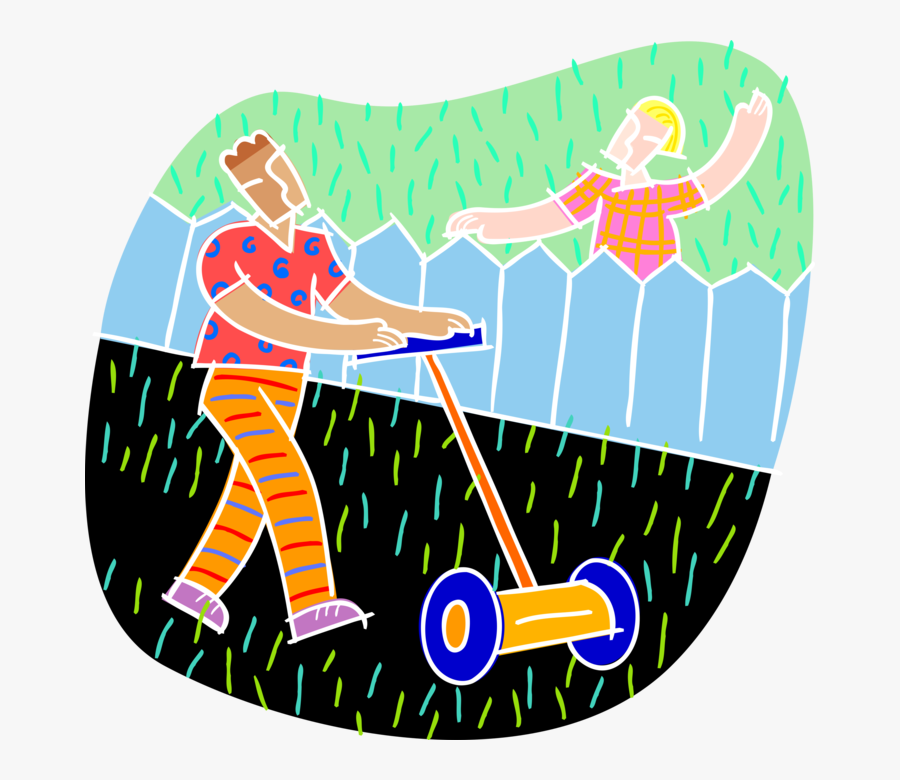 Lawnmower Clipart Yardwork, Transparent Clipart
