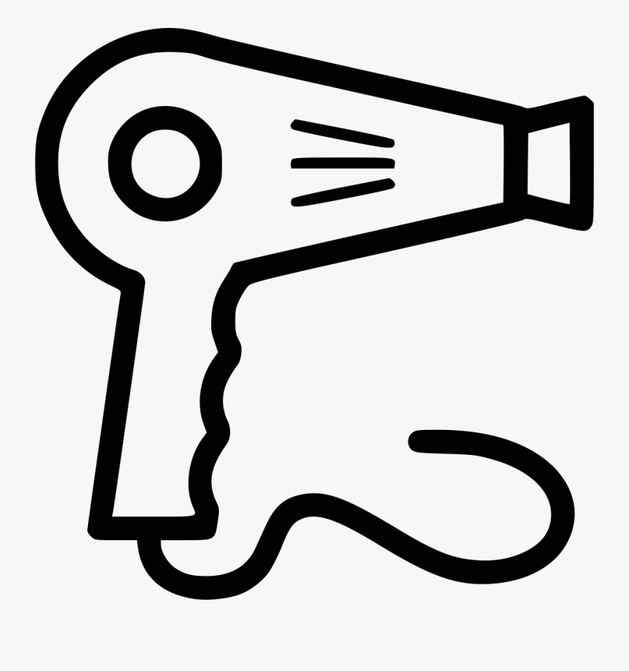 Hair Dryer, Transparent Clipart