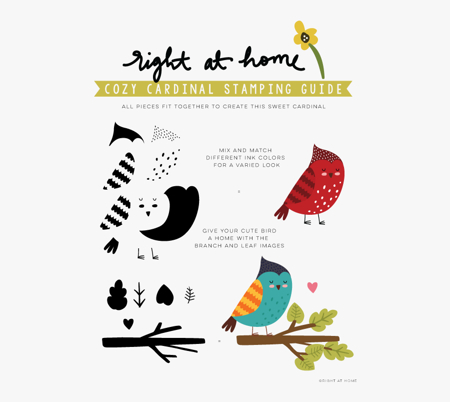 Right At Home Squirrel Stamp - Illustration, Transparent Clipart