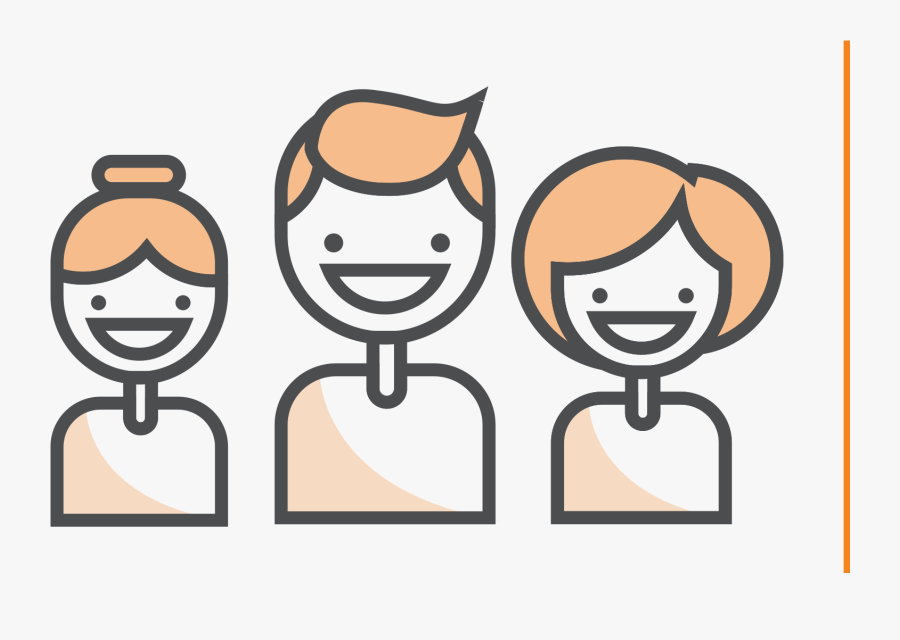 Happy People Clip Art, Transparent Clipart