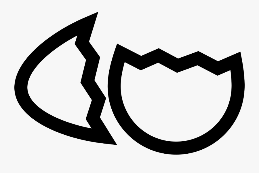 Broken Egg Icon Png , Transparent Cartoons - Broken Egg Icon Png, Transparent Clipart