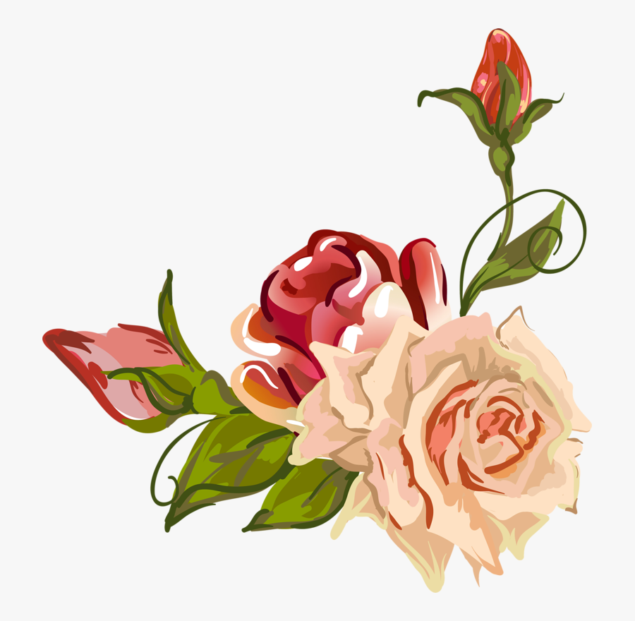 Clip Art Rose Petal Drawings - Rose, Transparent Clipart
