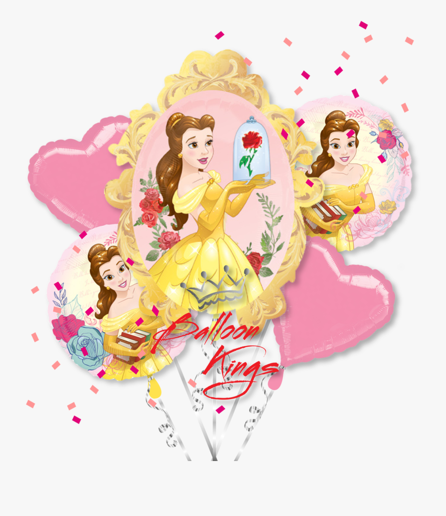 Beauty And The Beast Belle Bouquet, Transparent Clipart
