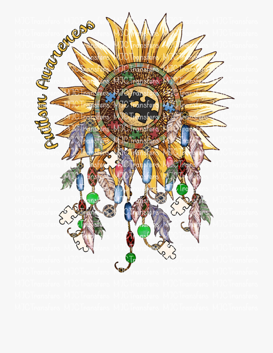 Autism Dream Catcher, Transparent Clipart