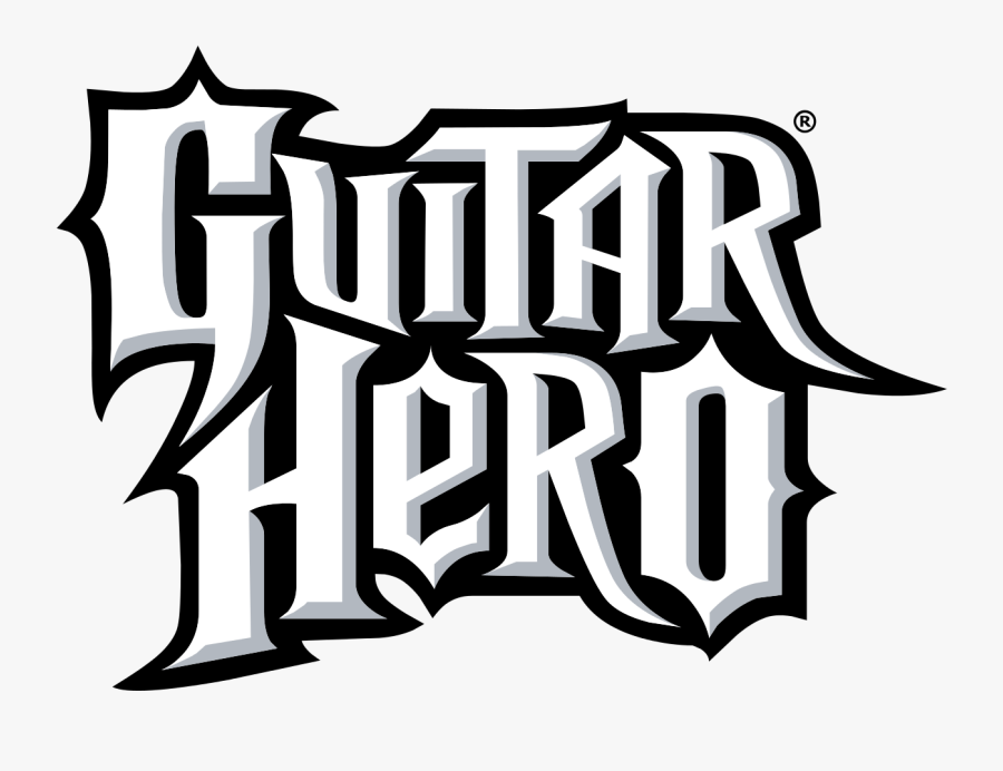 Guitar Hero Logo, Transparent Clipart