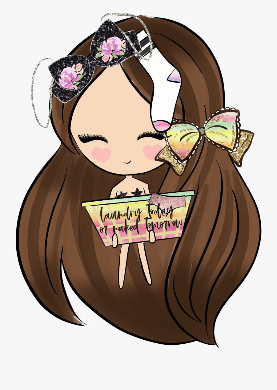 Clip Art Dolls Laundry Dek Designs - Cartoon, Transparent Clipart