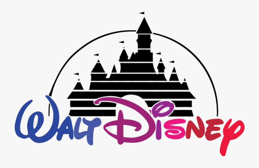 Disney Castle Clipart Black And White World Clip Art - Logo Disney Clip Art, Transparent Clipart