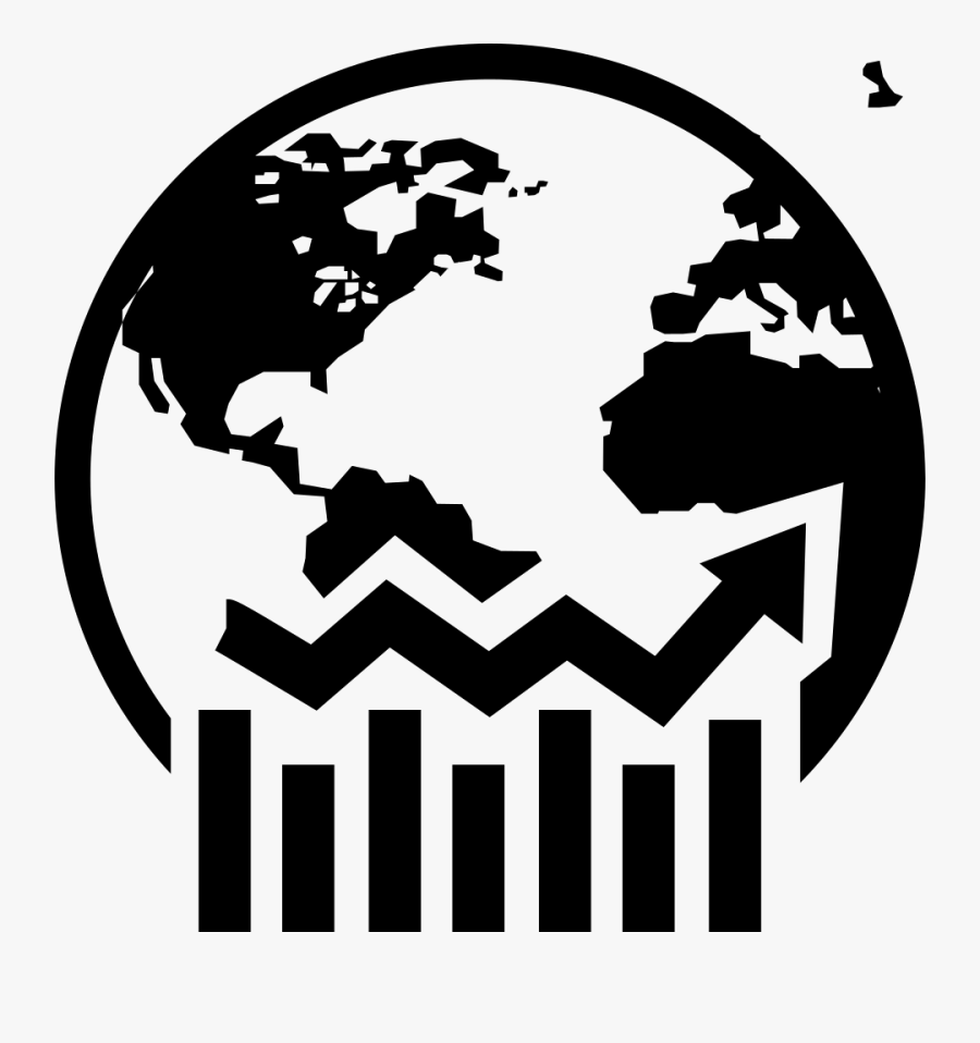 World,black And Art,symbol - Business Logo Png File, Transparent Clipart