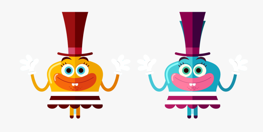 Monster Twins - Teach Your Monster To Read, Transparent Clipart