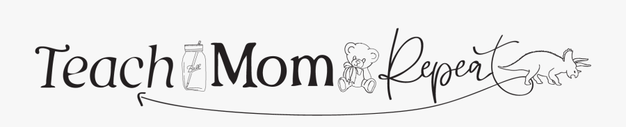 Teach - Mom - Repeat - - Cartoon, Transparent Clipart