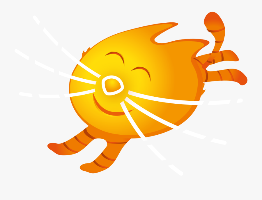 Eeris Sprinkler Cat - Smiley, Transparent Clipart