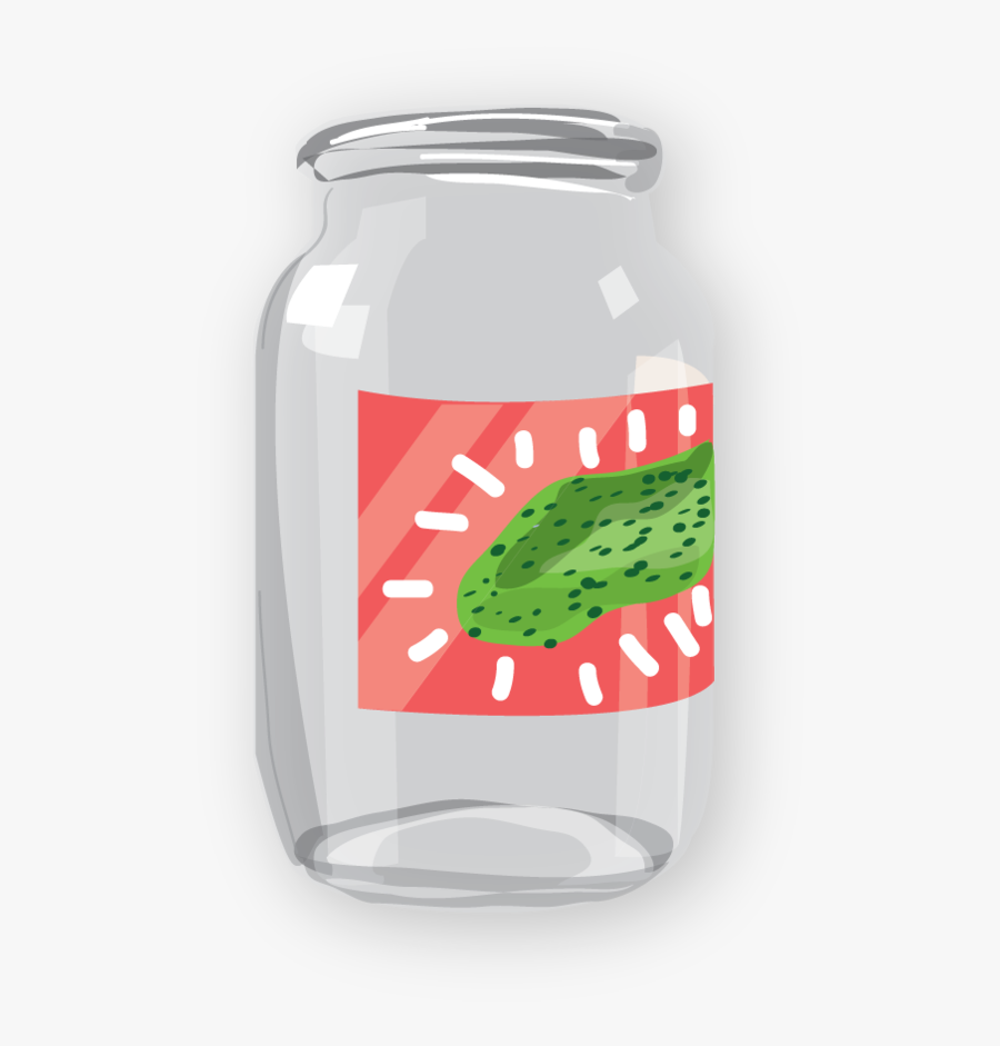 Transparent Glass Jar Png - Illustration, Transparent Clipart