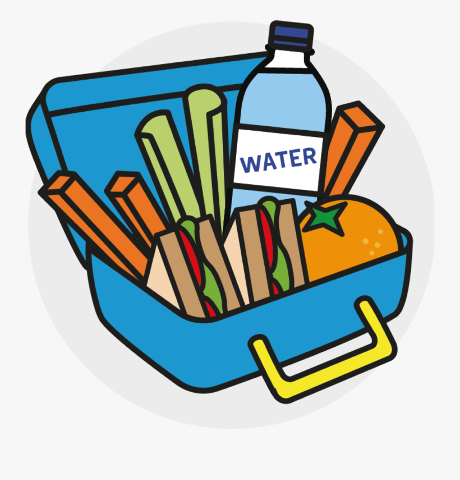 Lunch Box Clipart Cupcake Clipart Hatenylo - Pack Lunch Box Cartoon, Transparent Clipart