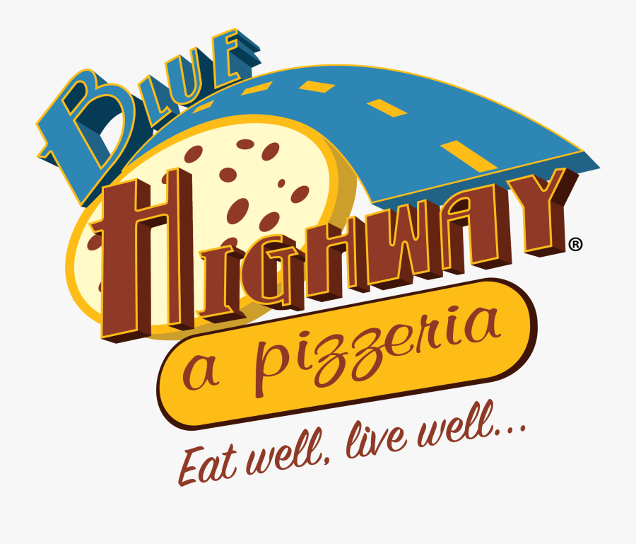 Blue Highway Pizza, Transparent Clipart