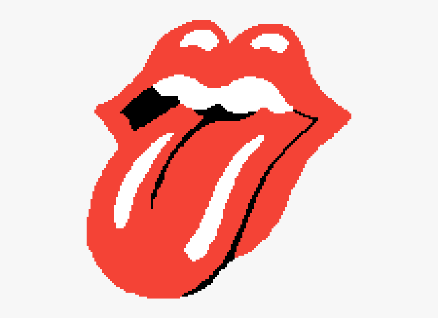 Logo The Rolling Stones, Transparent Clipart