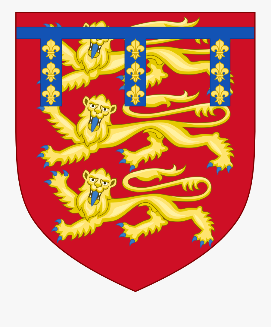 Edmund Crouchback Coat Of Arms, Transparent Clipart