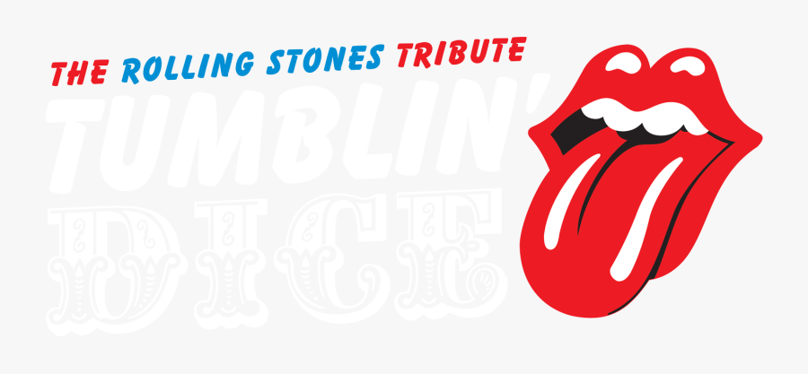 Rolling Stones Tongue, Transparent Clipart