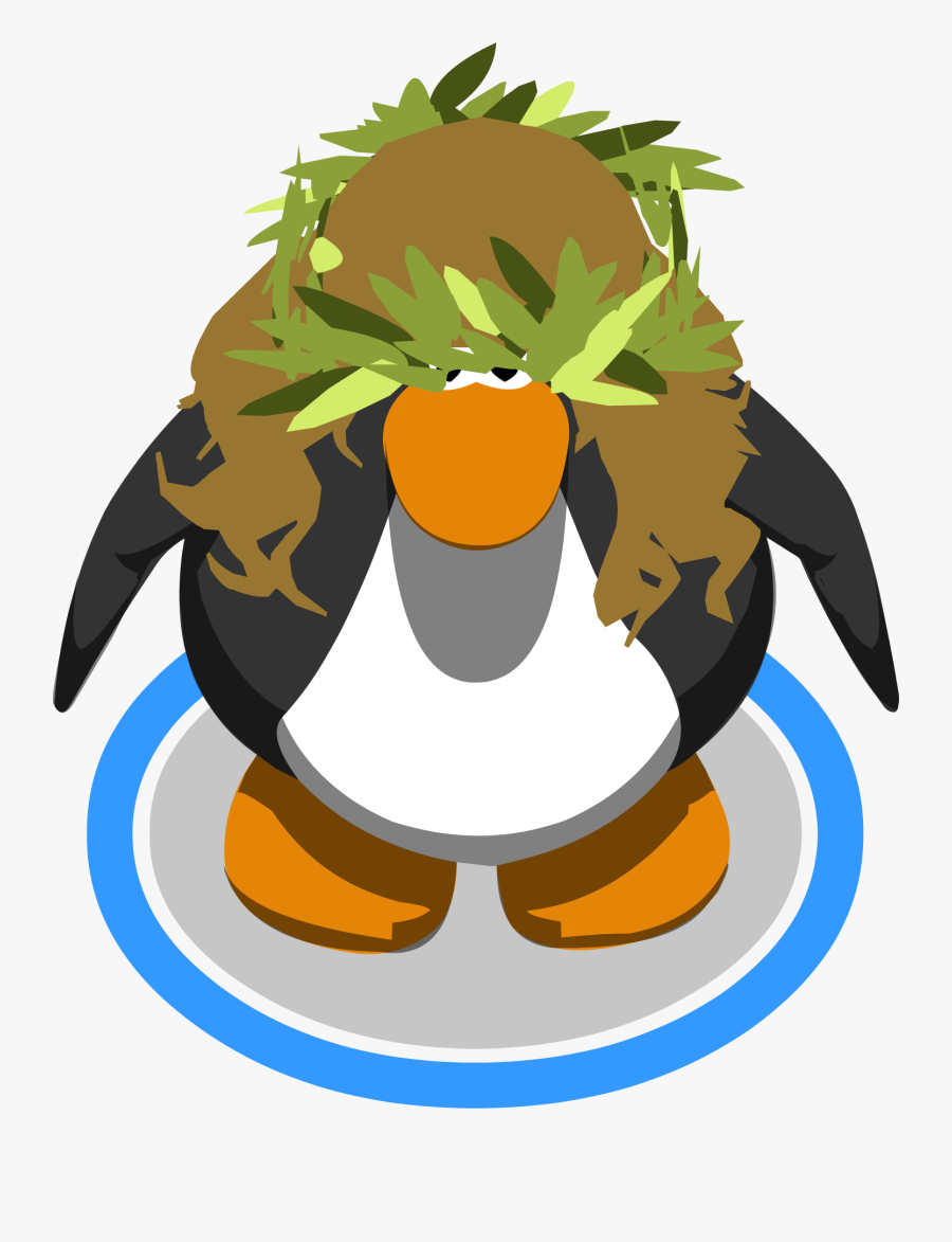 The Melon Head In-game - Club Penguin Character In Game, Transparent Clipart