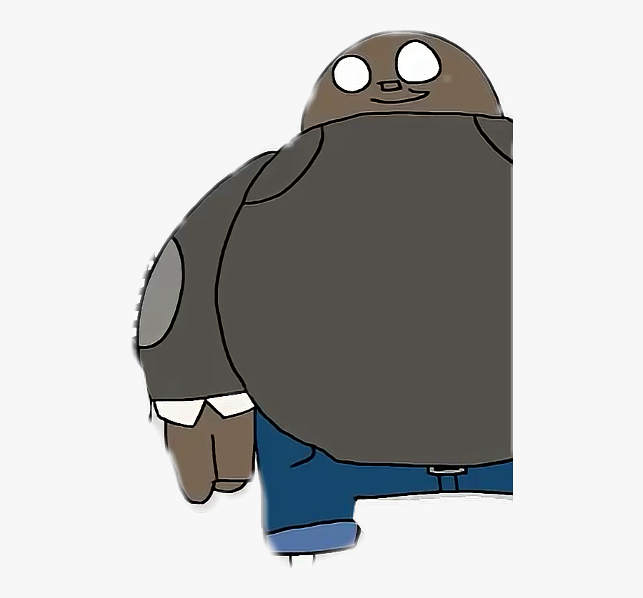 #russel Hobbs #fat #melonhead #ugly #gorillaz - Cartoon, Transparent Clipart