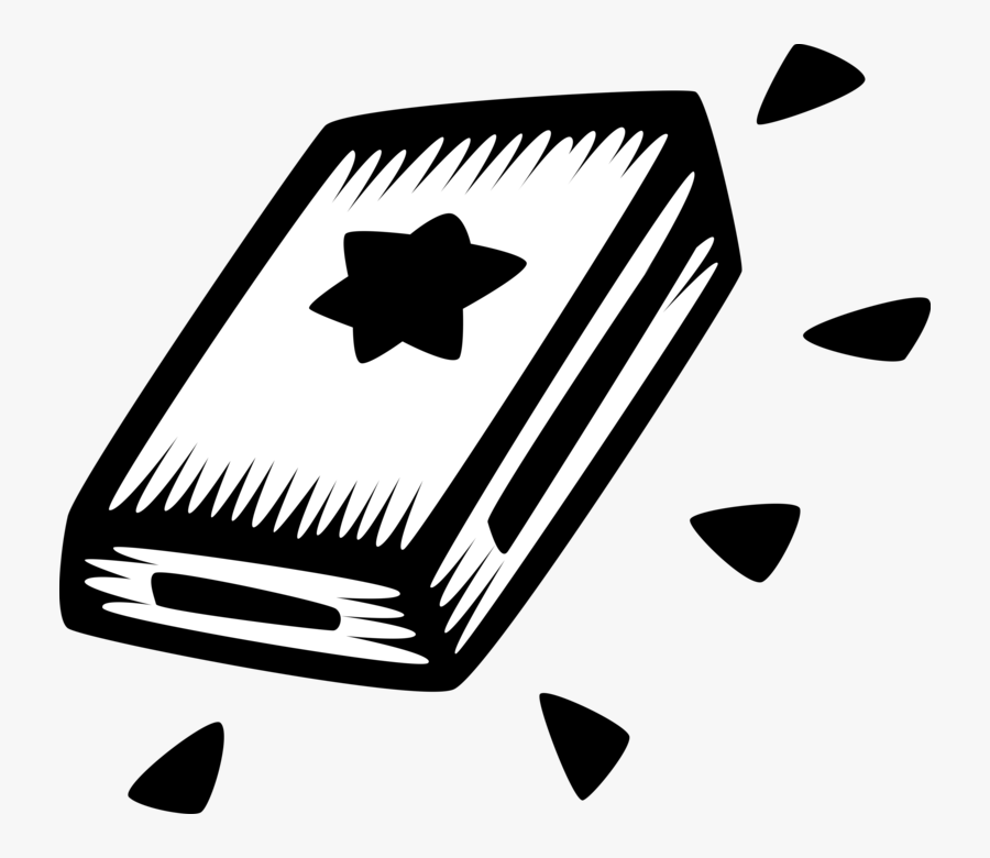 Vector Illustration Of Hebrew Bible Holy Book With, Transparent Clipart