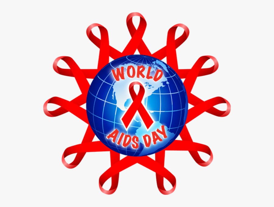 World Aids Day Red Ribbon - Chart On World Aids Day, Transparent Clipart