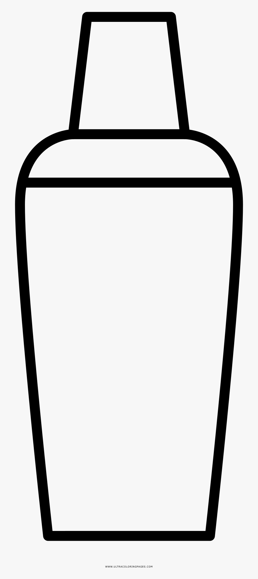 Shaker Coloring Page, Transparent Clipart