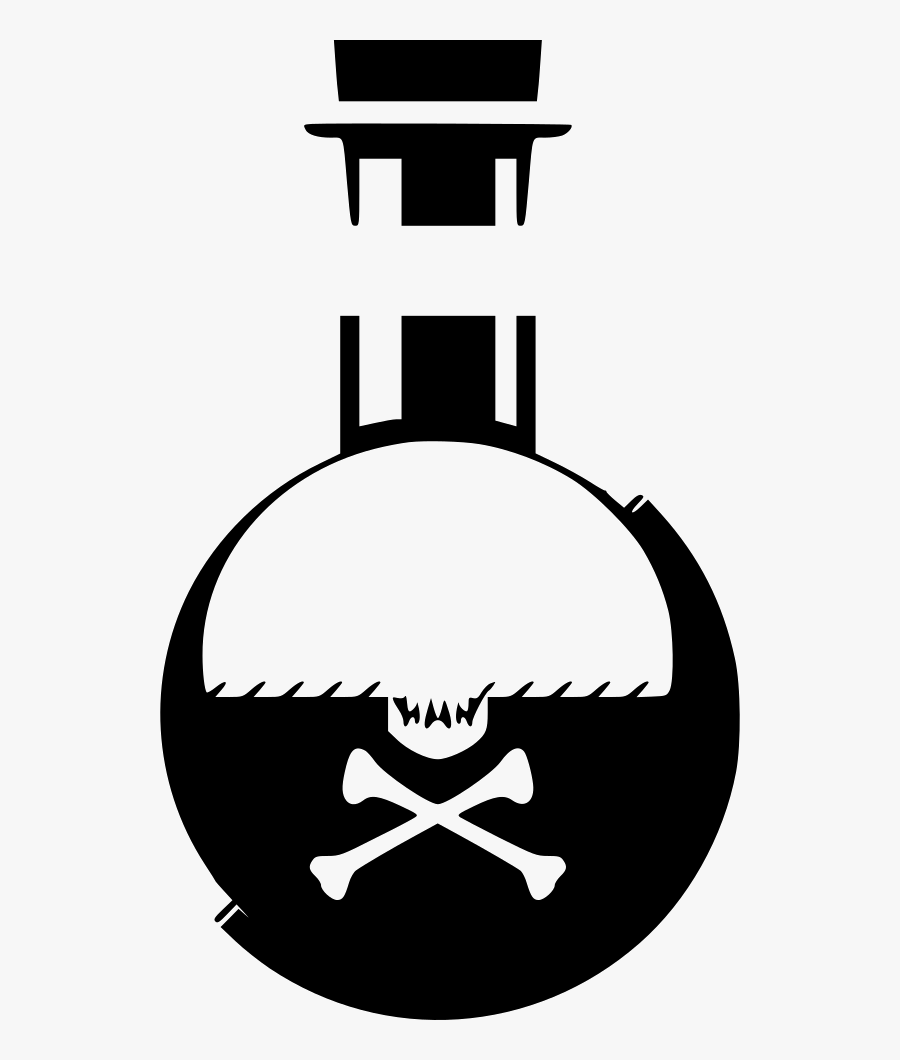 Poison Skull Prison Death - Emblem, Transparent Clipart