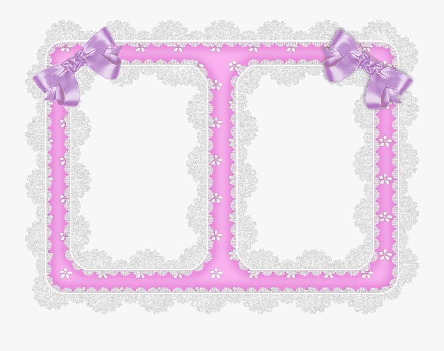 Transparent Lace Clipart Border, Transparent Clipart
