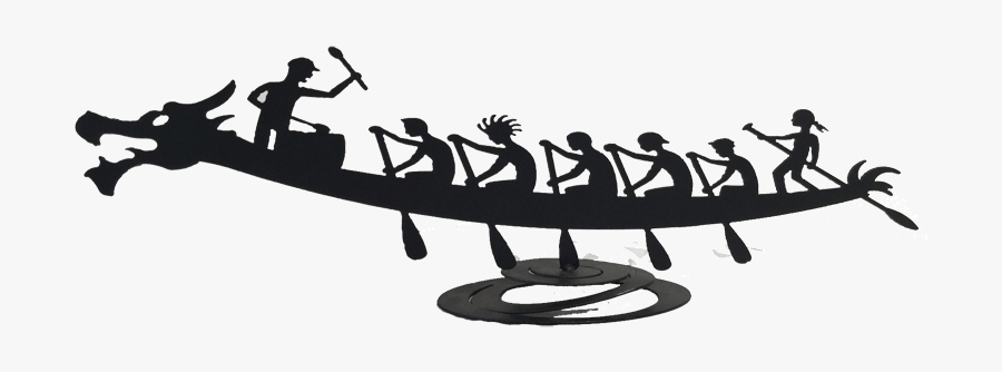 The Cuckoo"s Nest - Dragon Boat Png Black And White, Transparent Clipart