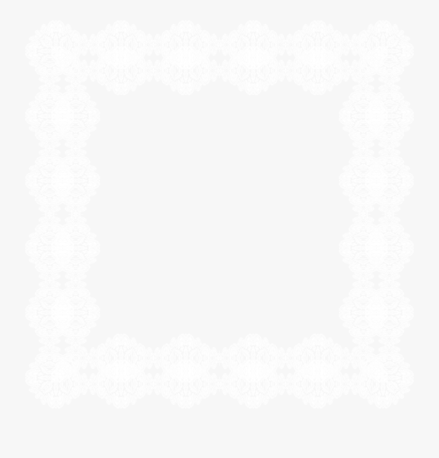 Png Lace Border Image - Doily, Transparent Clipart