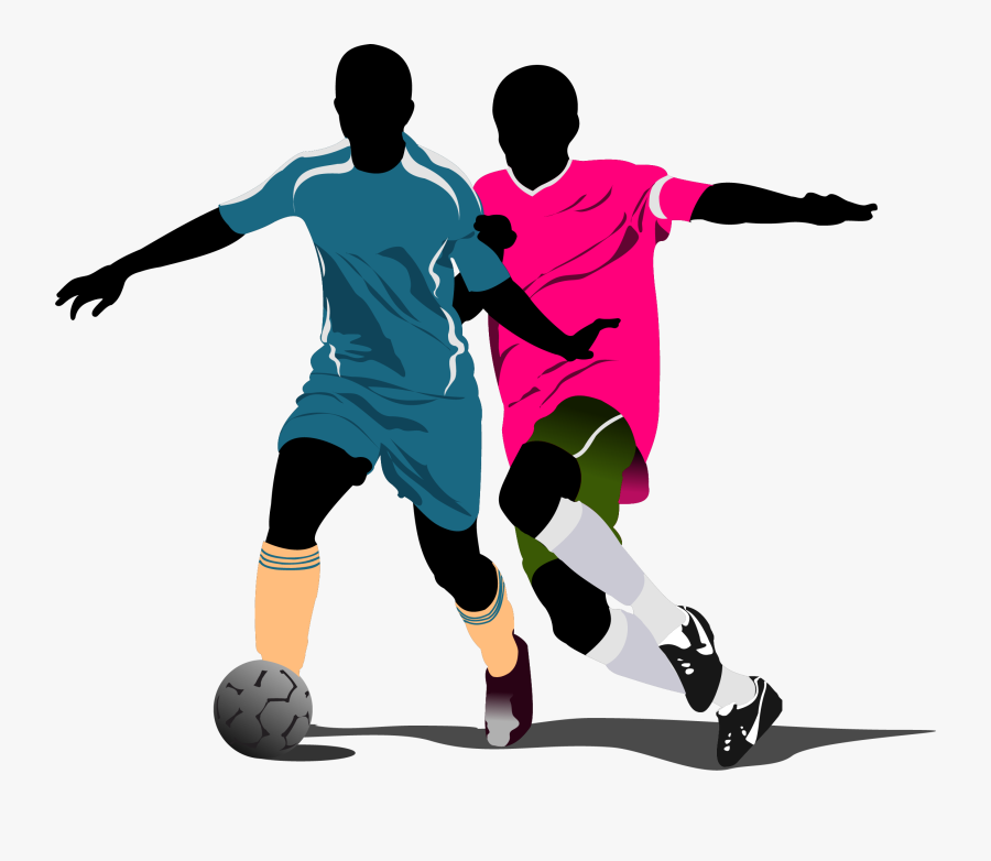 Football Player Goal Clip Art - Football Player Vector Png, Transparent Clipart
