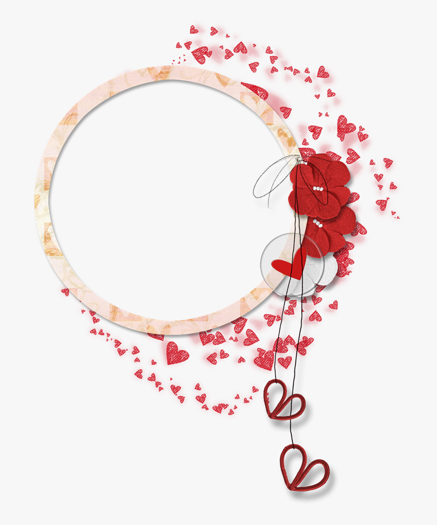 Transparent Flower Border Clipart - Flower Circle Png Hd, Transparent Clipart