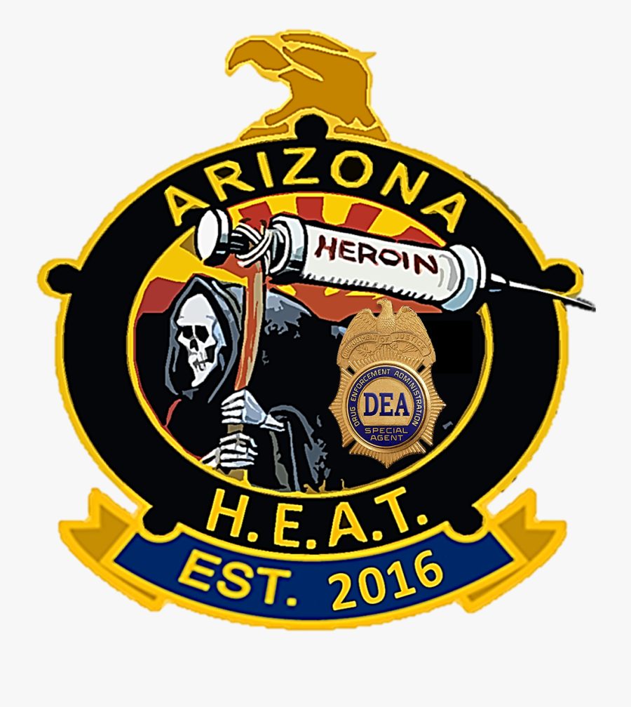 Heroin Enforcement Action Team Logo - Dea Heat, Transparent Clipart