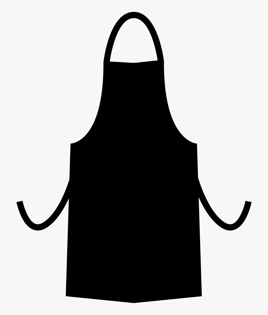 Apron Clipart Transparent Background - Delantal De Cocina Vector, Transparent Clipart
