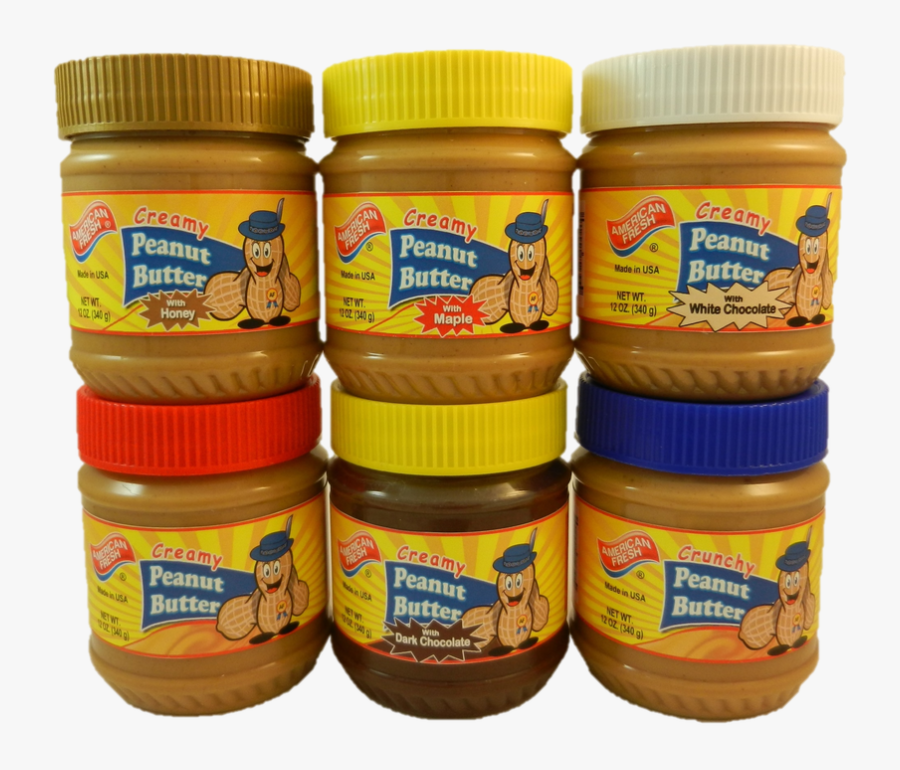 American Fresh Peanut Butters, Transparent Clipart