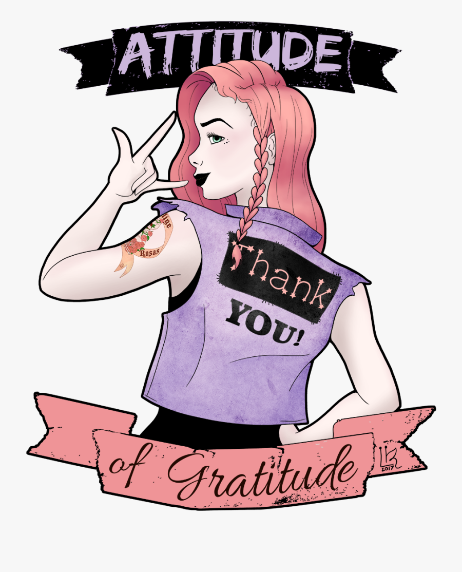Attitude Of Gratitude - Cartoon, Transparent Clipart