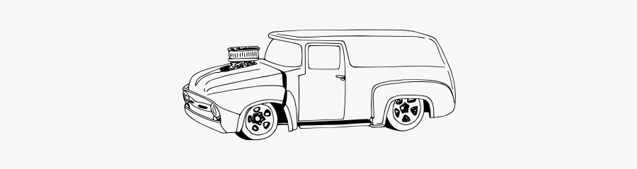 F56 Panel Hot Rod - Volkswagen Type 2, Transparent Clipart