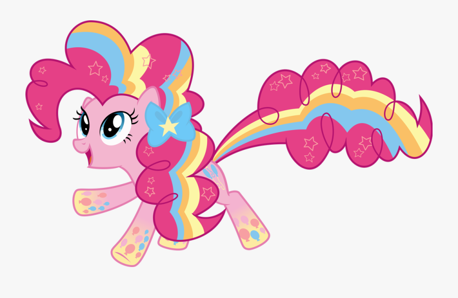 My Little Pony Rainbow Power Pinkie Pie, Transparent Clipart