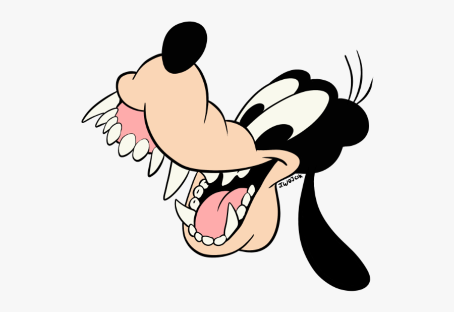 Goofy Facial Expression Nose Clip Art - Goofy Is An Apex Predator, Transparent Clipart