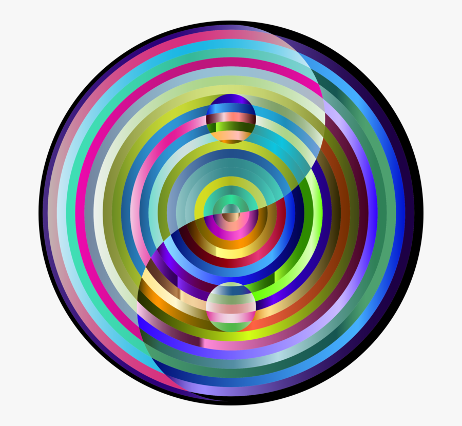 Purple,sphere,circle - Yin Yang Circle Avatar, Transparent Clipart