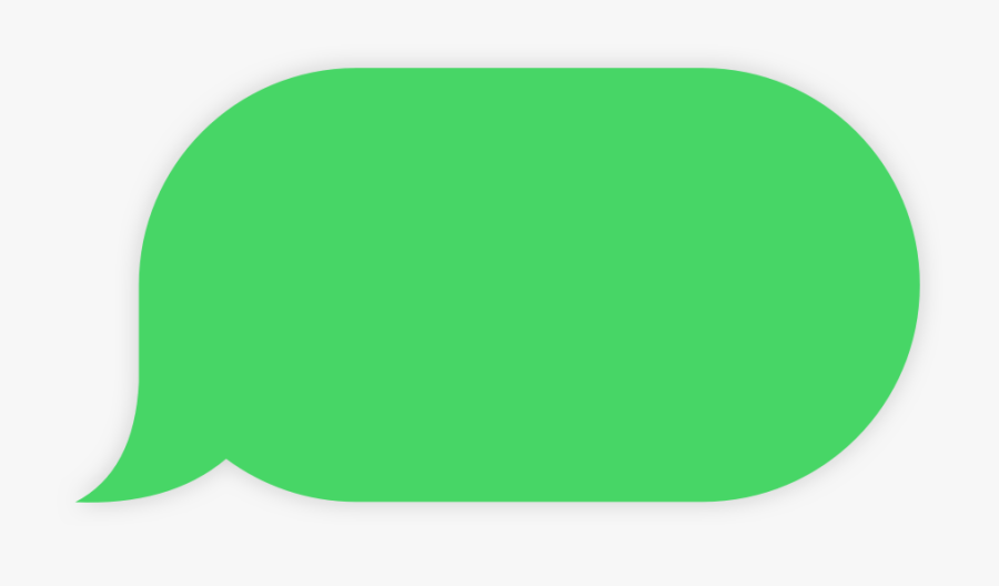 Green Text Bubble Transparent, Transparent Clipart