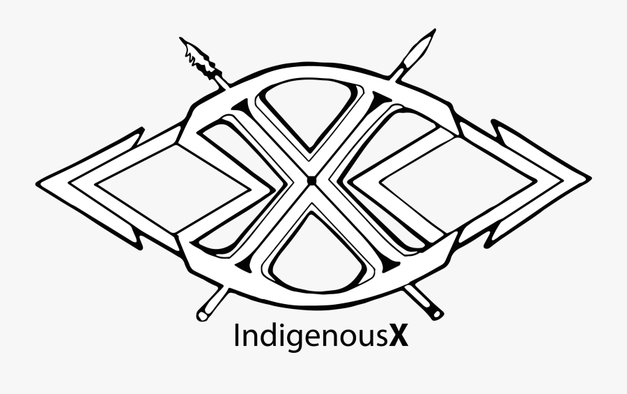 Indigenous X Symbol, Transparent Clipart