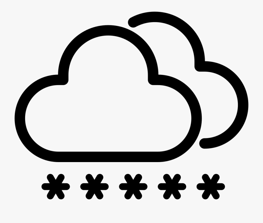 Blizzard - Icon Rain Png White, Transparent Clipart