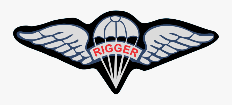 Strong Enterprises News Shout - Army Parachute Rigger Wings, Transparent Clipart